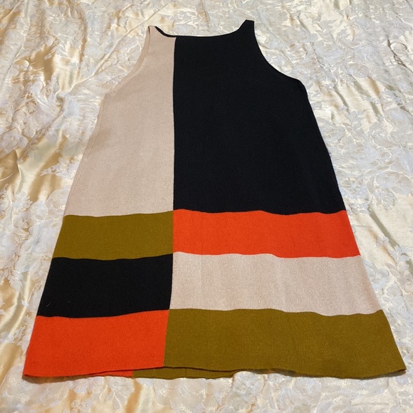 Color block knitted dress - Picture 5 of 5